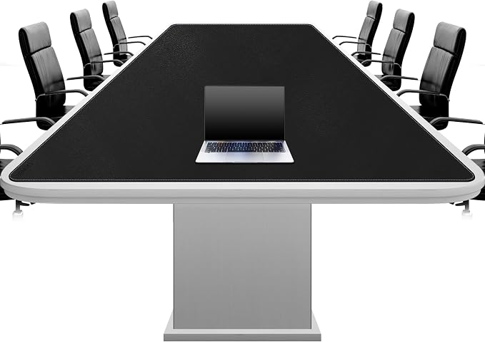 CENNBIE MAX220 86.6" x 39.4" Leather Desk Mat Protector, Extra Large Leather by CENNBIE