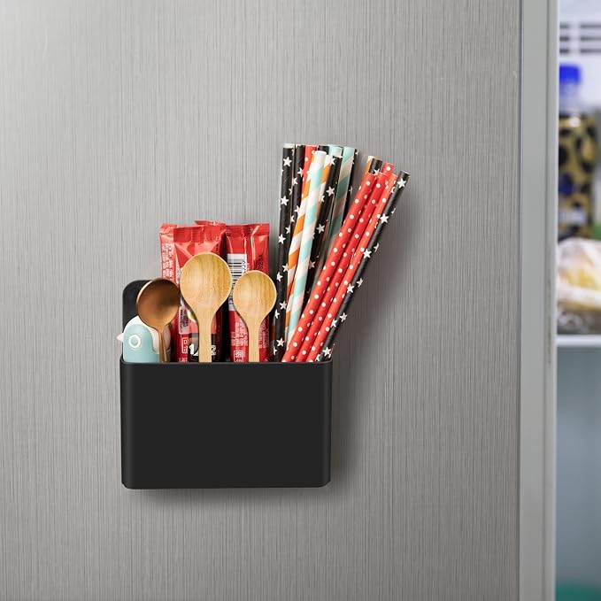 MoKo Pack of 2 Magnetic Dry Erase Marker Holder, Pen Pencil Holder Storage - Image 5