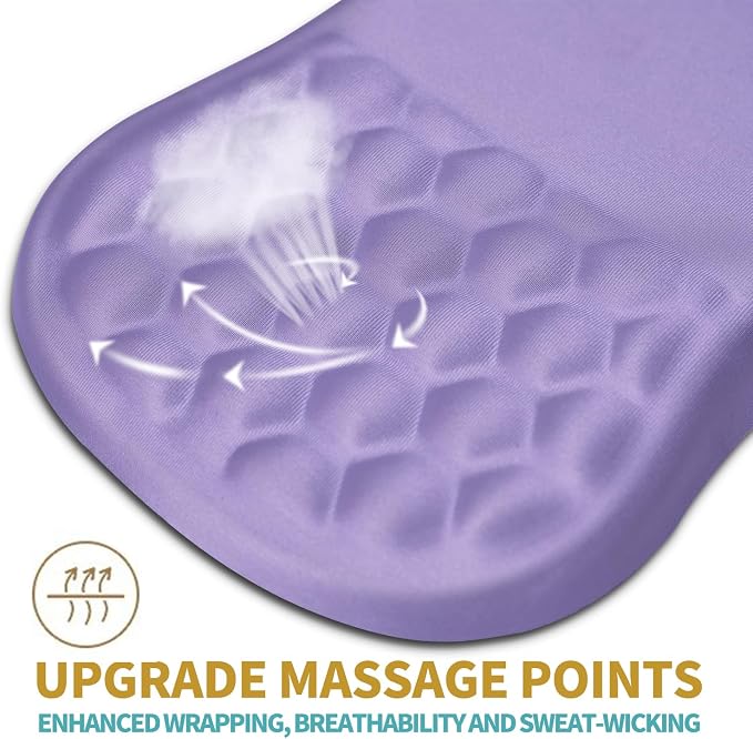 Hokafenle Ergonomic Mouse Pad Wrist Support - Image 2