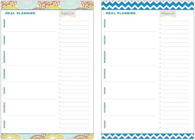 Meal Planning Pad 6"x9", 80 Sheets Per Pad - Image 4