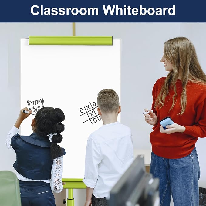 TSJ OFFICE Rolling Whiteboard Standing - Image 9