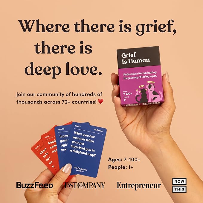 Grief is Human | Family & Friends Conversation Cards - Image 2