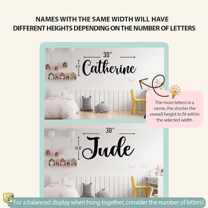 Personalized Name Sign for Nursery - Image 6