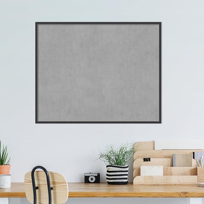 Amanti Art Black Framed Magnetic Board 33x41 X-Large Vision Board - Image 5