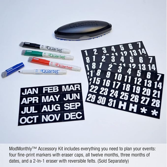 Ultimate Office Magnetic Dy-Erase Whiteboard Modular Monthly Planning Calendar - Image 6