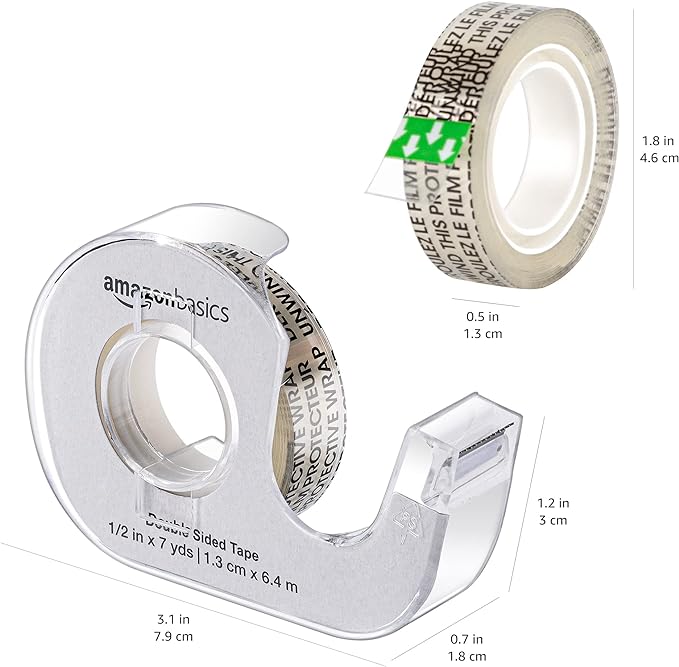Amazon Basics Double Sided Refillable Permanent Tape - Image 3
