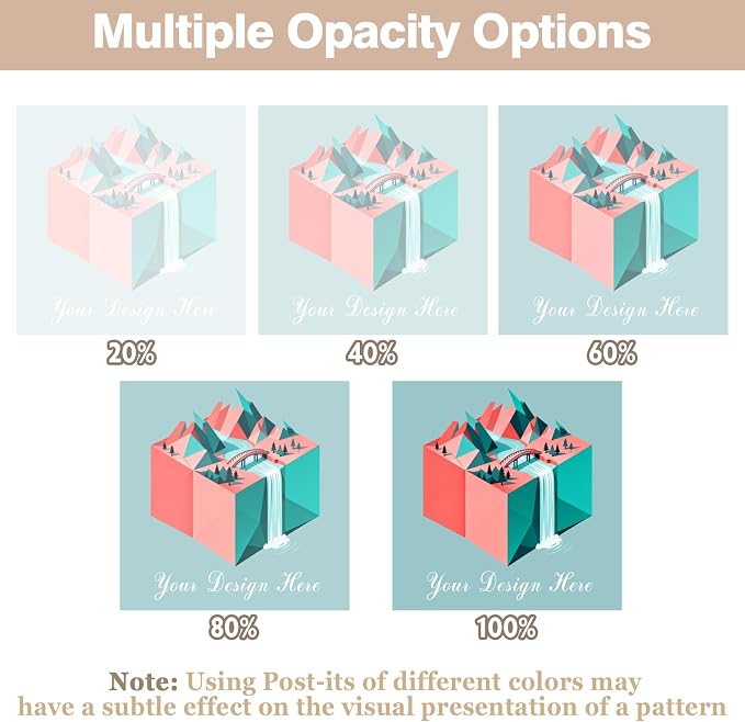 Personalized Sticky Notes Bulk 3-500 Pack – 3"x3" Custom Notepads Promotional - Image 7