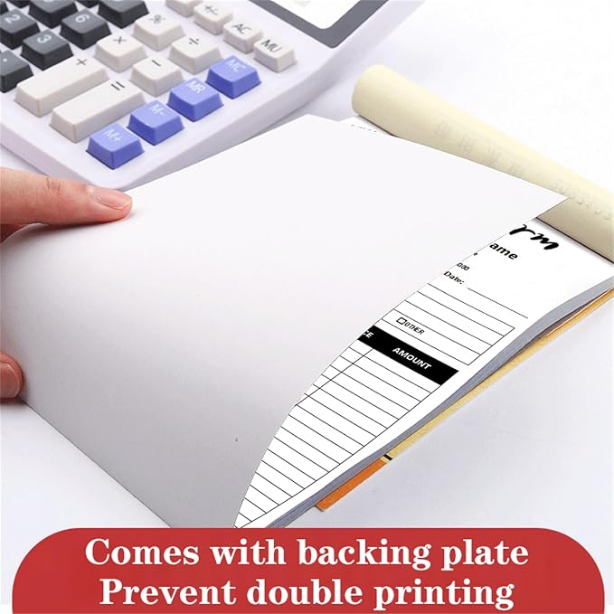 Custom Invoice Book in 3-Part /2-Part Receipt Book - Image 4