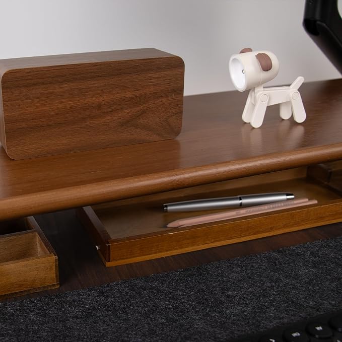 ROCDEER Bamboo Monitor Stand Riser - Image 6
