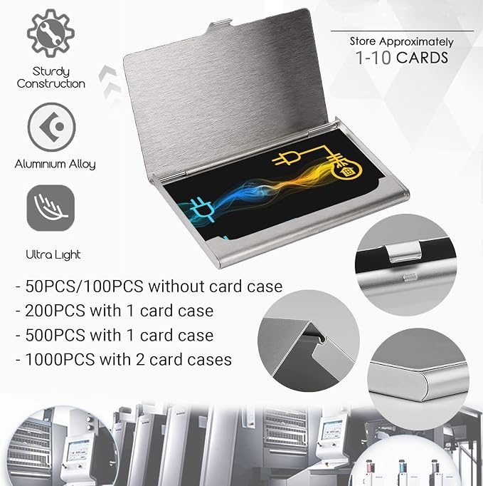 Custom Business Cards Double-Sided Personalized Stationery | Professional - Image 4