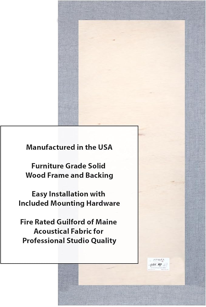 ATS Acoustics Home Office Residential Acoustic Treatment Room Kit Sound - Image 6