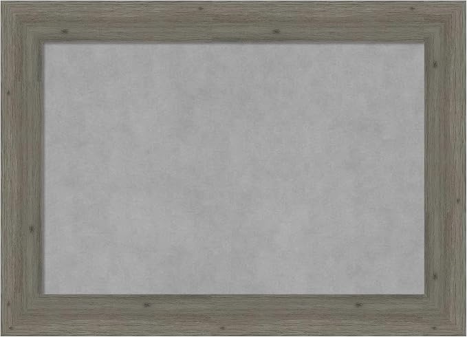 Amanti Art Grey Framed Magnetic Board 21x29 Medium Vision Board by AmantiArt
