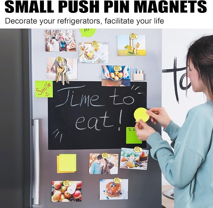LOVIMAG Fridge Magnets 40Pcs Refrigerator Whiteboard Small Strong Magnet - Image 6