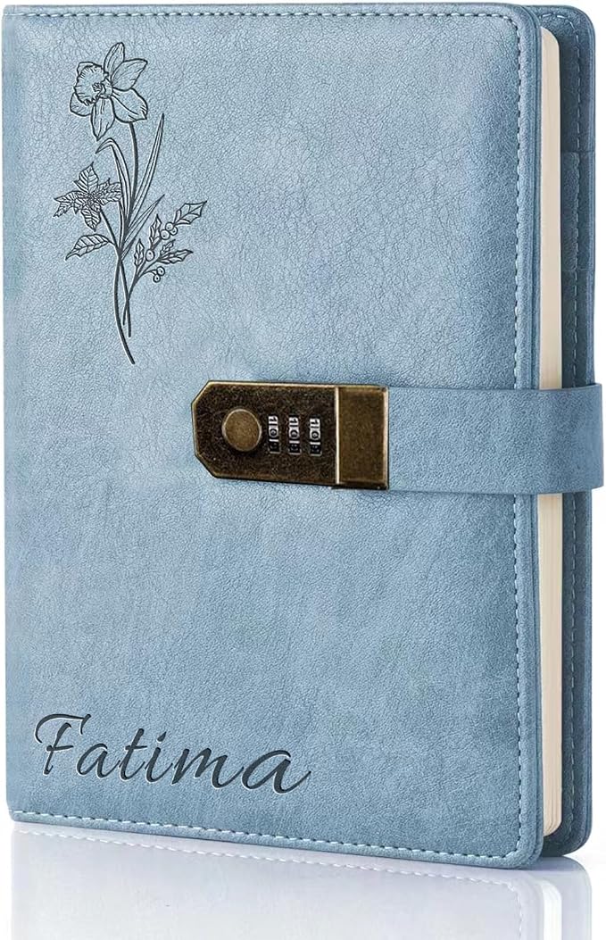Bliver Personalized Leather Journal Custom Notebook Customized Engraved Journal by Bliver