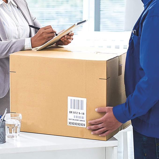 BESTEASY Round Corner Half Sheet Self Adhesive Shipping Labels - Image 7