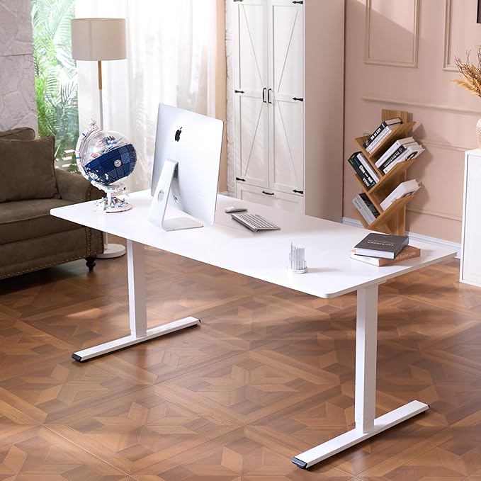 FLEXISPOT 79x32 Inch Large Dual Motor Electric Standing Desk, Home Office Desk - Image 7