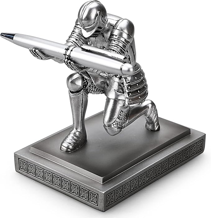 HDMbigmi Knight Pen Holder Pen Stand Desk Organizers and Accessories Resin by HDMbigmiHomeDecorations