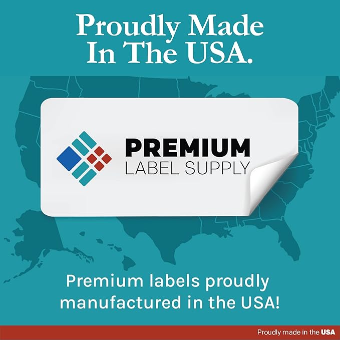 Premium Label Supply White Sticker Mailing Labels – 4" x 1.33" – Laser/Inkjet - Image 7