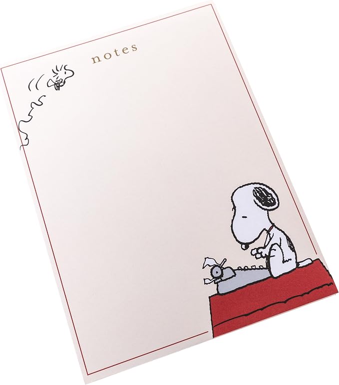 Graphique Peanuts Assorted Notepads Luxe Collection, 60 Sheets/Pad, 6.3” x 8.46” - Image 7