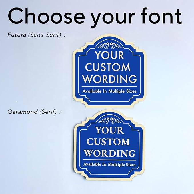 Custom Decorative Outdoor Metal Sign - Image 9