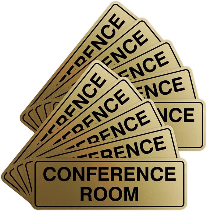 Standard Conference Room Sign by All+Quality