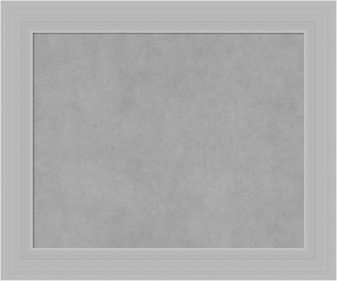 Amanti Art Silver Framed Magnetic Board 20x24 Small Vision Board by AmantiArt