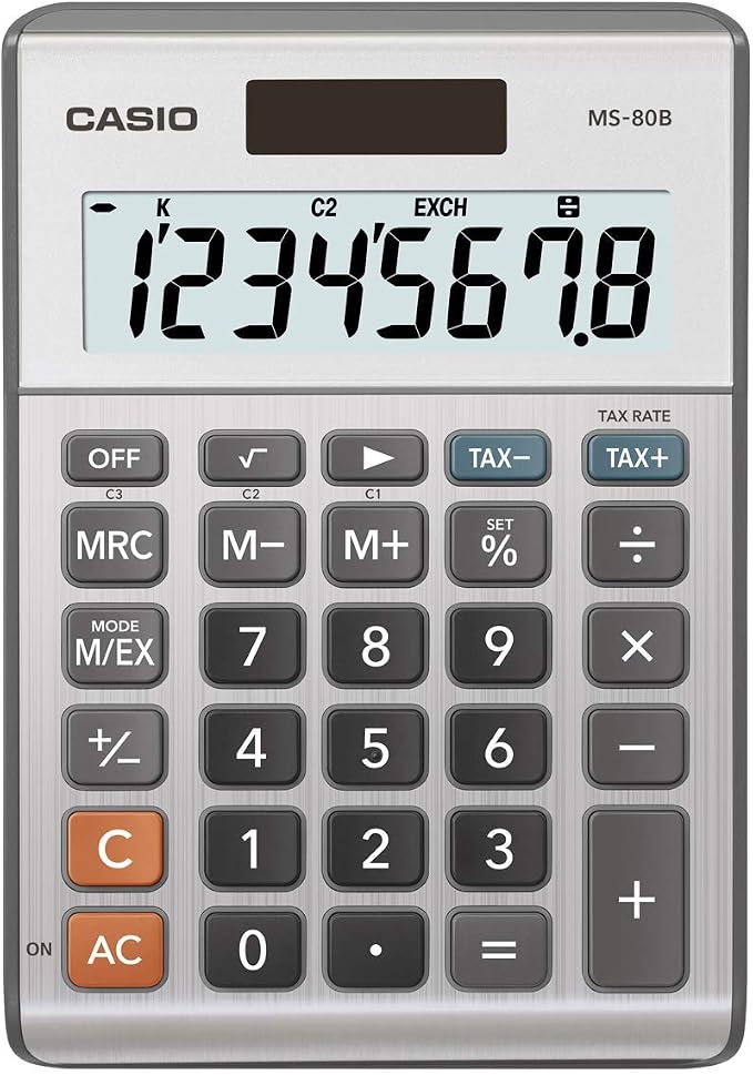 Casio MS-80B Calculator – Desktop Calculator - Image 2