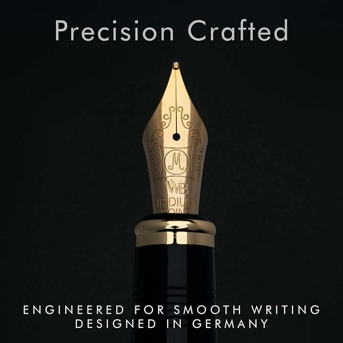 Wordsworth & Black Majesti Fountain Pen-, Luxury Case, Refillable Ink - Image 5