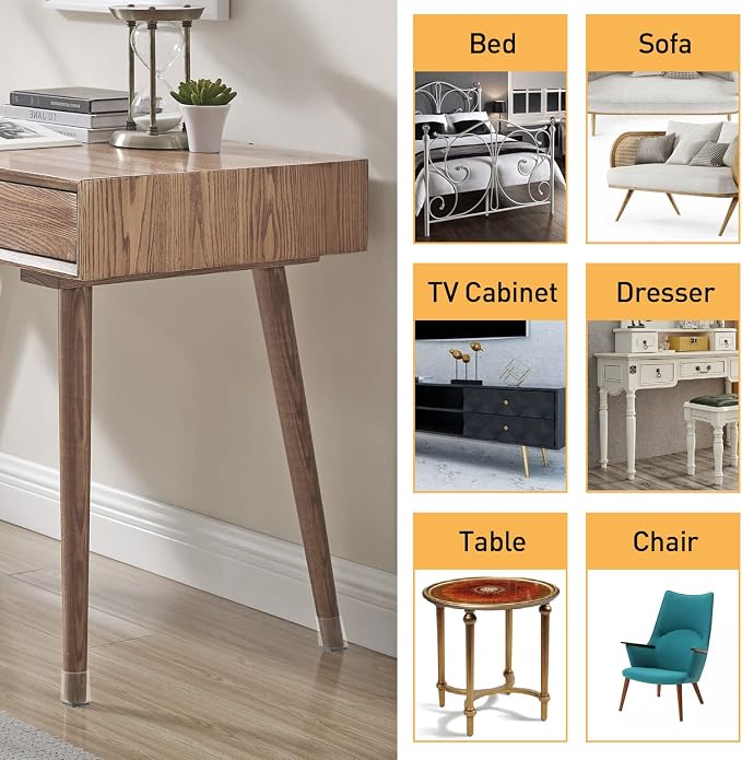 Square Chair Leg Protectors for Hardwood Floors - Image 7