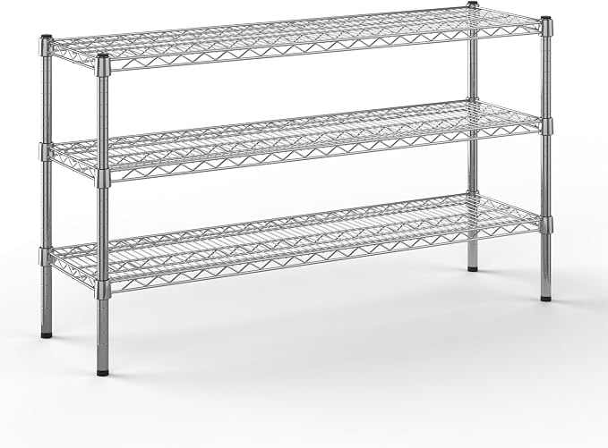 Regal Altair 14" Deep x 48" Wide x 27" Height Wire Shelving Kit | 3-Tier | NSF by Regal+Altair