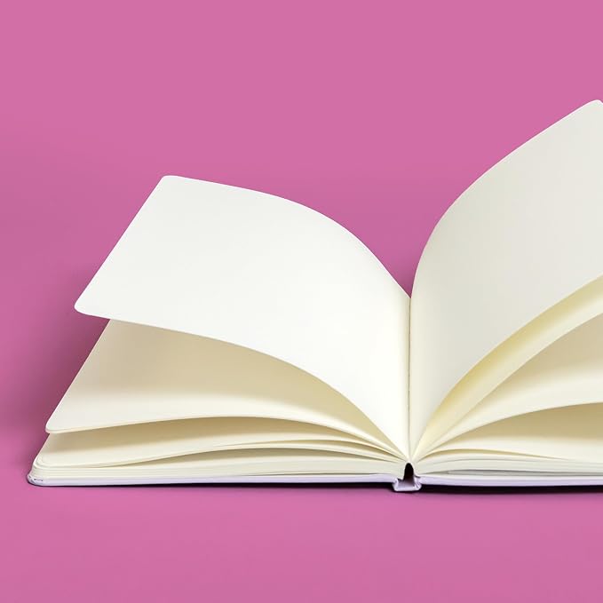 PAPERAGE Blank Journal Notebook, 160 Pages, Medium 5.6 inches x 8 inches - Image 7