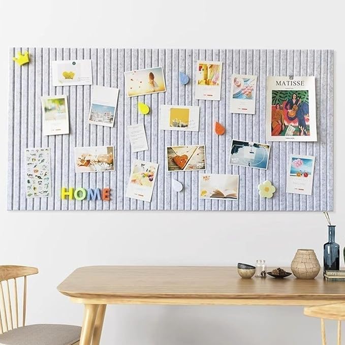 Large Felt Wall Tiles Cork Boards - Image 5