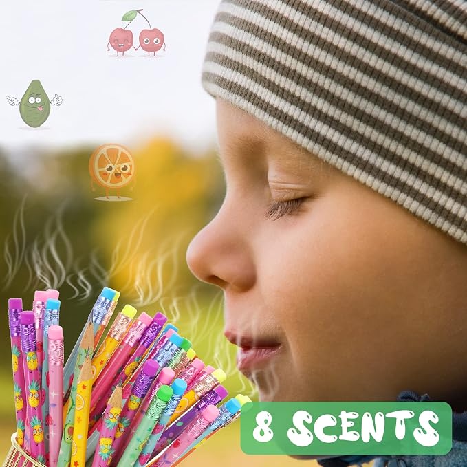 Leinuosen 300 Pcs Scented Pencils Bulk - Image 4
