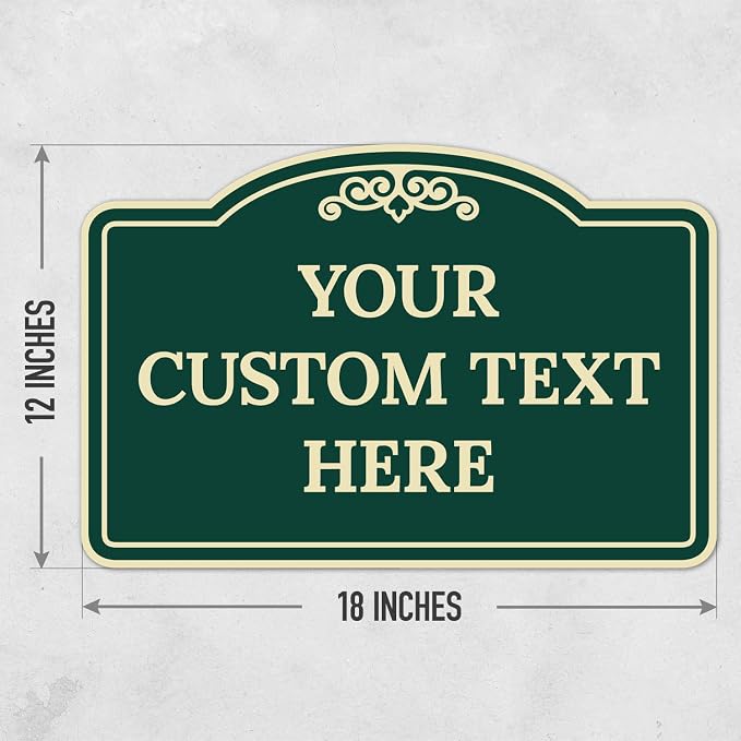 Custom Decorative Sign, Personalized Metal Sign - Image 3