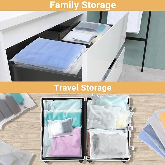 Svaldo Clothes Packaging Bags for Shipping, Thick Plastic Apparel Bag 3 Mil - Image 5