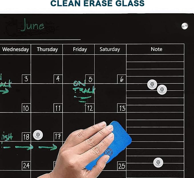 J&J worldwide Magnetic Whiteboard Calendar, - Image 6