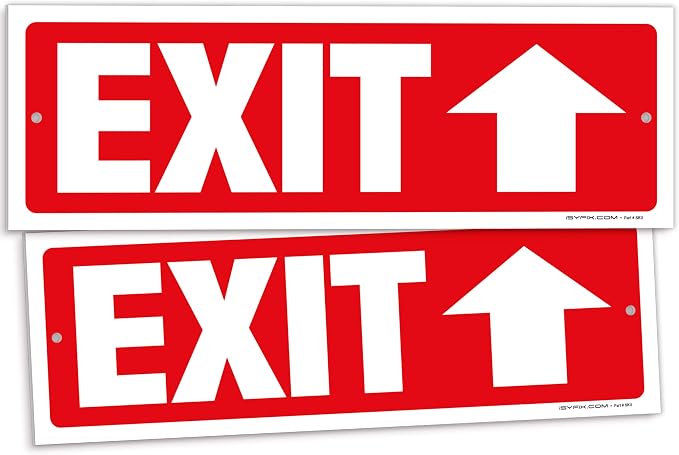 iSYFIX Exit Signs by iSYFIXPREMIUMSIGNS