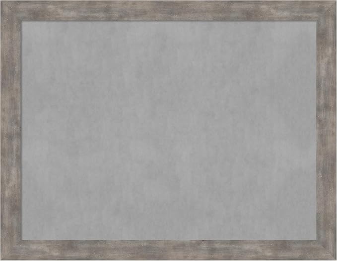 Amanti Art Silver Framed Magnetic Board 21x27 Medium Vision Board by AmantiArt
