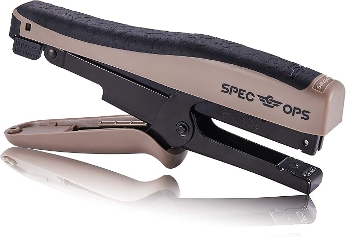 Spec Ops Tools Heavy Duty 45 Sheet Plier Stapler, Comfort Grip, 3% Donated to by SpecOps