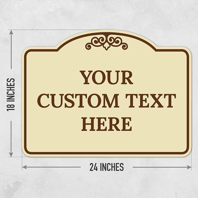 Custom Decorative Sign, Personalized Metal Sign - Image 3