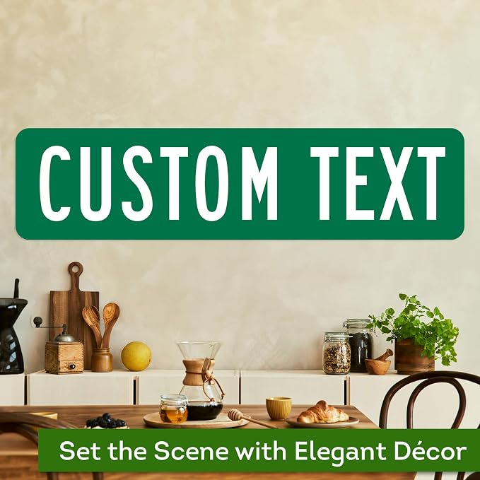 Custom Street Sign, Road Sign, Address Sign, 8 Colors, Reflective Option - Image 4