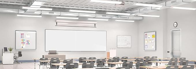 Ghent M1 Porcelain Magnetic Whiteboard, Aluminum Frame - Image 4