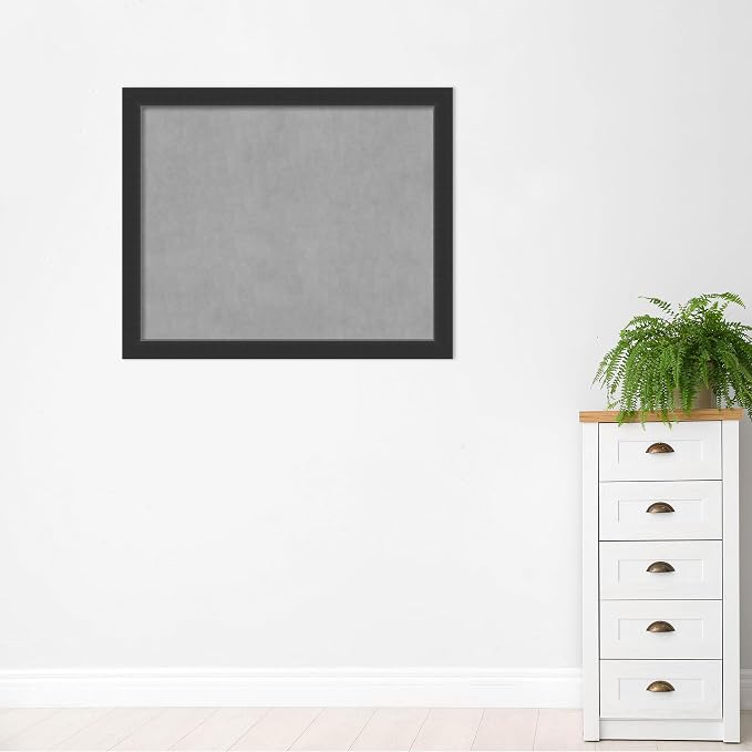 Amanti Art Black Framed Magnetic Board 37x45 X-Large Vision Board - Image 6
