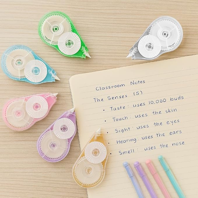 Aipker Correction Tape, Extra-Long 30 m Each – 590 ft Total, Easy-to-Use White - Image 6