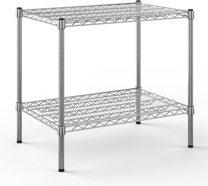 Regal Altair 21" Deep x 30" Wide x 27" Height Wire Shelving Kit | 2-Tier | NSF by Regal+Altair