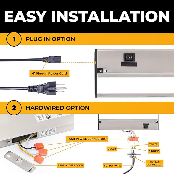 LED Under Cabinet Lighting Hardwired - Image 5