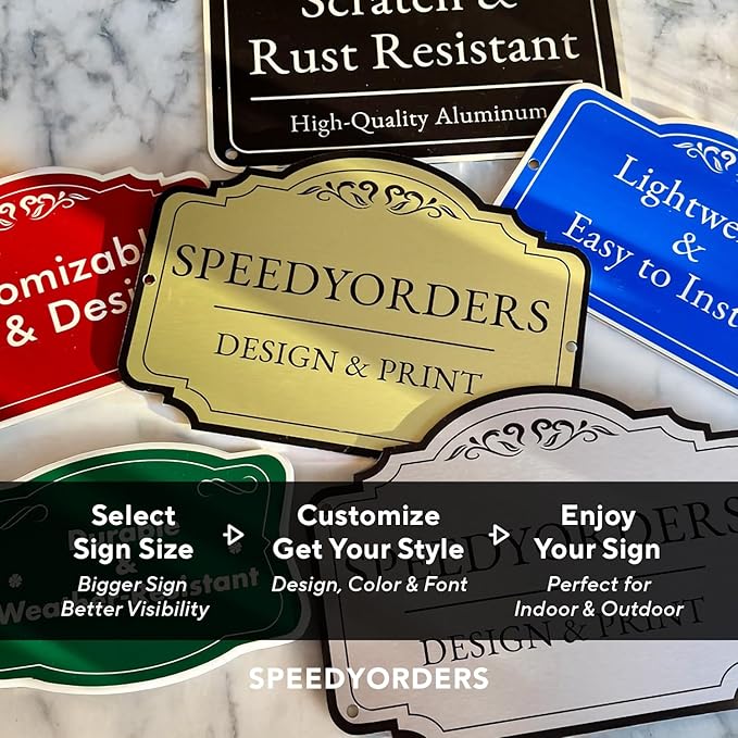 Custom Decorative Metal Sign - Image 5