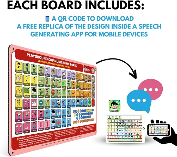 Weather-Proof Aluminum School Playground Communication Board - Image 4