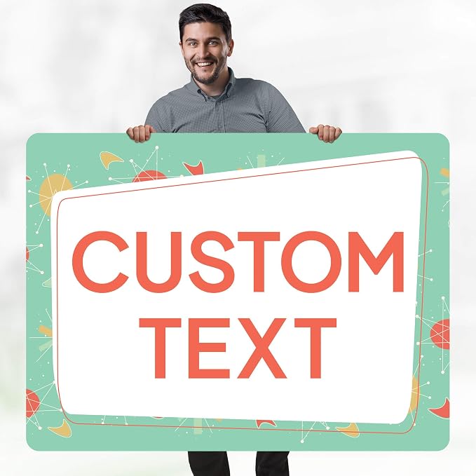 Custom Sign, Custom Street Sign, 11 Font Colors, 13 Font Styles, 4 Hole Options - Image 2