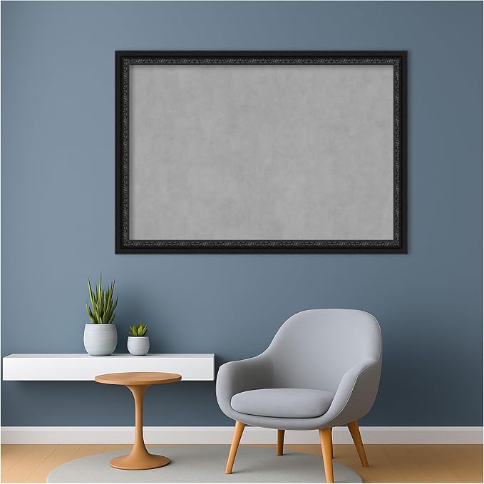 Amanti Art Black Framed Magnetic Board 28x40 Large Vision Board - Image 5